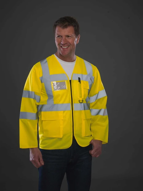 Gilets de sécurité à personnaliser YOKO Veste haute visibilité 