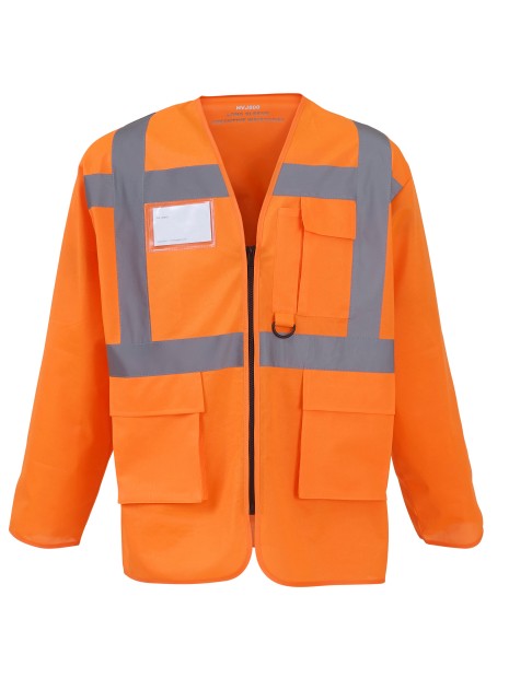 YOKO Veste haute visibilité /api/colors/8788d1a4-2991-42d8-b4b7-20a97adc9f24 personnalisable