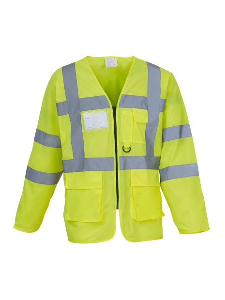 YOKO Veste haute visibilité /api/colors/b6d3a7a0-bb4b-45c6-868e-7a98352317dd personnalisable