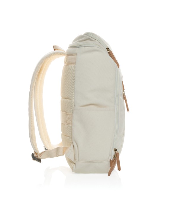 4DO Impact AWARE™ 16 oz. r recyceltem canvas 15" Laptop-Rucksack Taschen personalisierbar