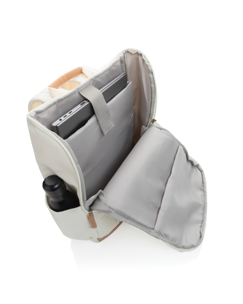 4DO Impact AWARE™ 16 oz. r recyceltem canvas 15" Laptop-Rucksack Taschen personalisierbar