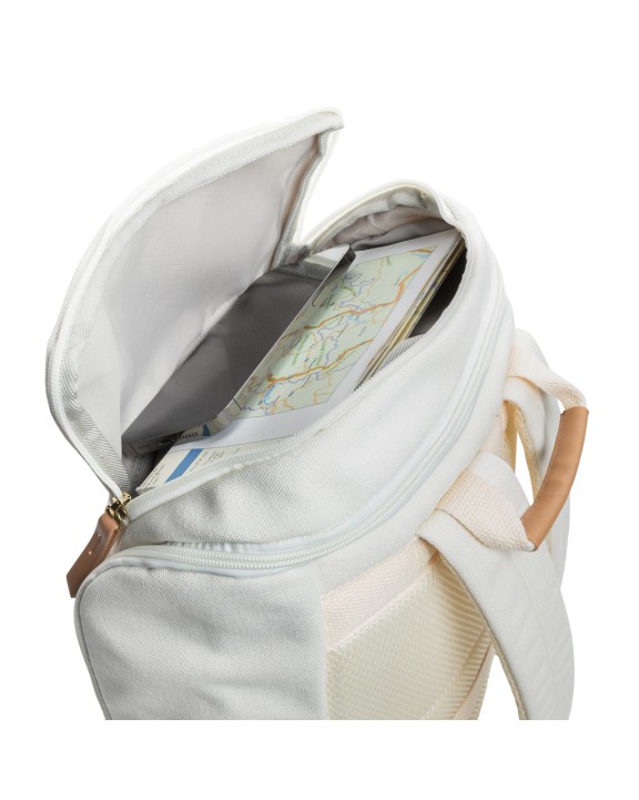 4DO Impact AWARE™ 16 oz. r recyceltem canvas 15" Laptop-Rucksack Taschen personalisierbar