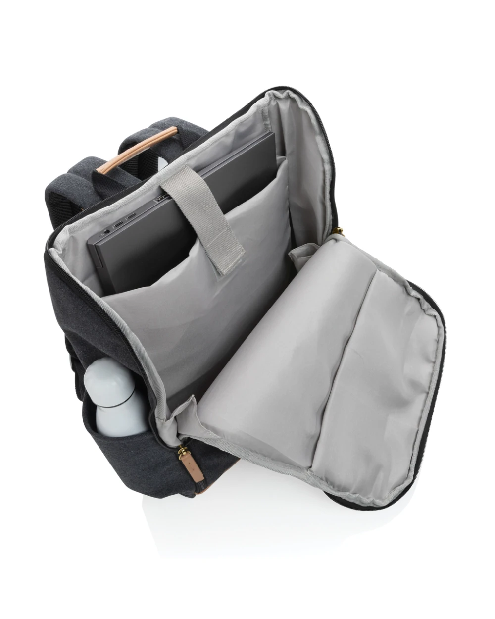 4DO Impact AWARE™ 16 oz. r recyceltem canvas 15" Laptop-Rucksack Taschen personalisierbar