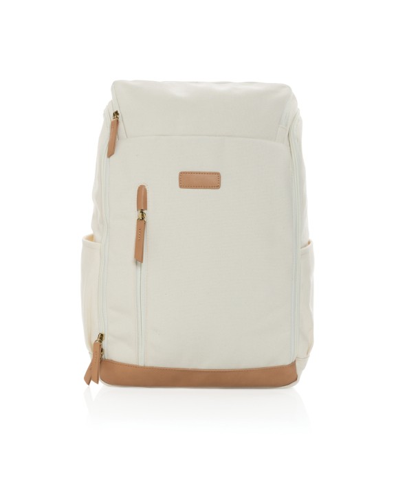 4DO Impact AWARE™ 16 oz. r recyceltem canvas 15" Laptop-Rucksack Taschen personalisierbar