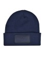 Mutsen L-MERCH rPET Beanie With Label voor bedrukking &amp; borduring