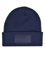 Mutsen L-MERCH rPET Beanie With Label voor bedrukking &amp; borduring