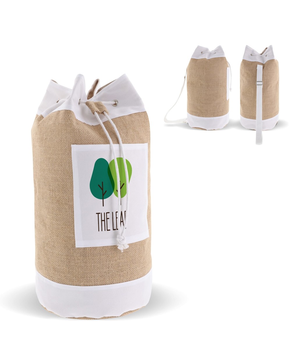 4DO Seesack aus Baumwolle und Jute Taschen personalisierbar
