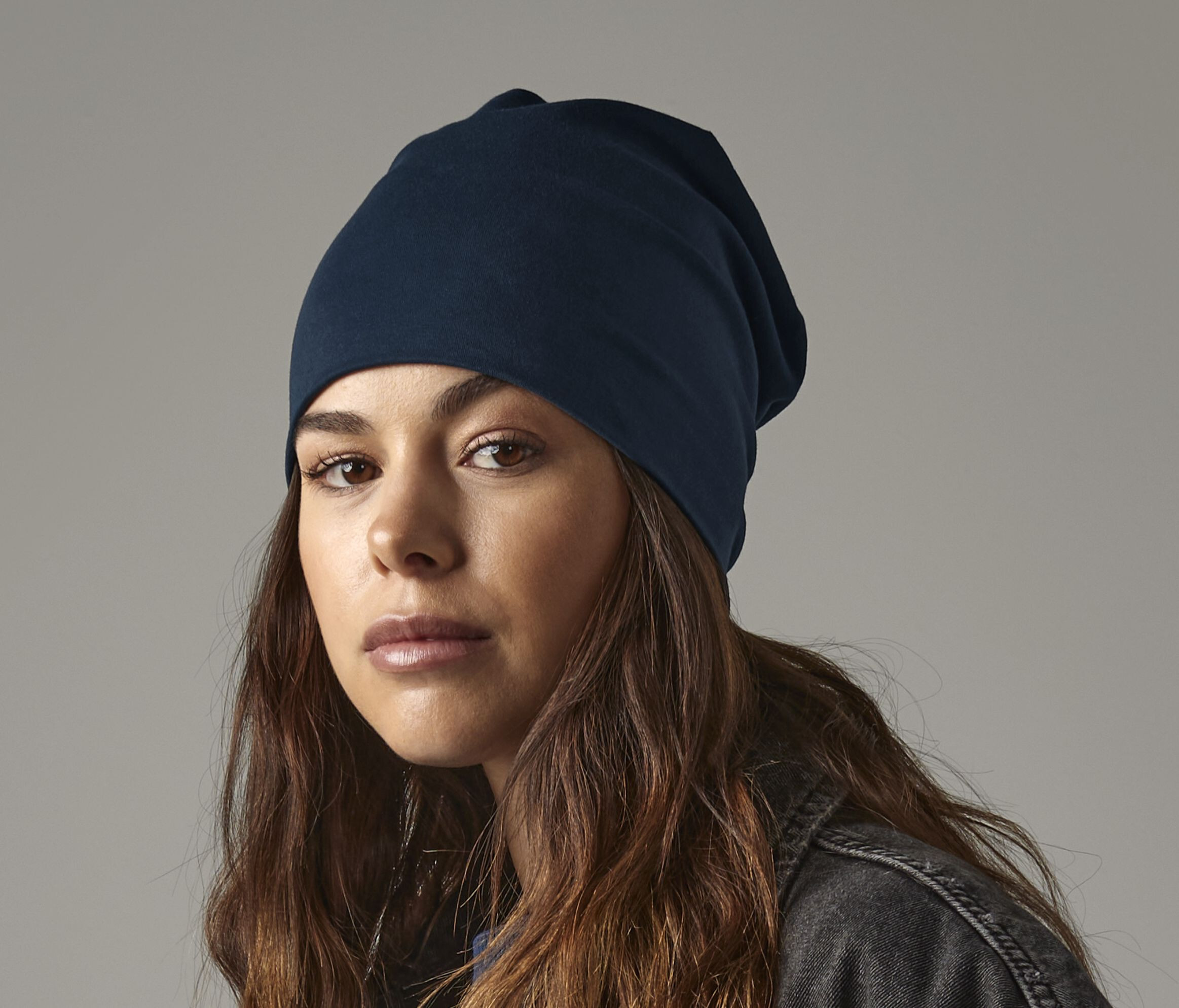 Bonnets personnalisable BEECHFIELD HEMSEDAL COTTON SLOUCH BEANIE