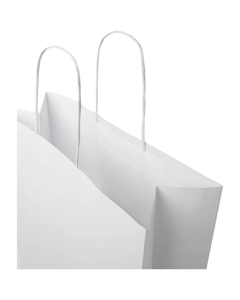 Sacs & Bagagerie personnalisable 4DO Sac en papier Kraft 120 g/m2avec poignées torsadées, 31 x 12 x 41 cm