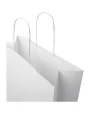Sacs & Bagagerie personnalisable 4DO Sac en papier Kraft 120 g/m2avec poignées torsadées, 31 x 12 x 41 cm