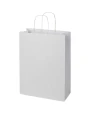 Tassen & Zakken 4DO Papieren tas 120 g/m2 gemaakt van kraftpapier met gedraaide handgrepen - 31 x 12 x 41 cm voor bedrukking &amp; borduring