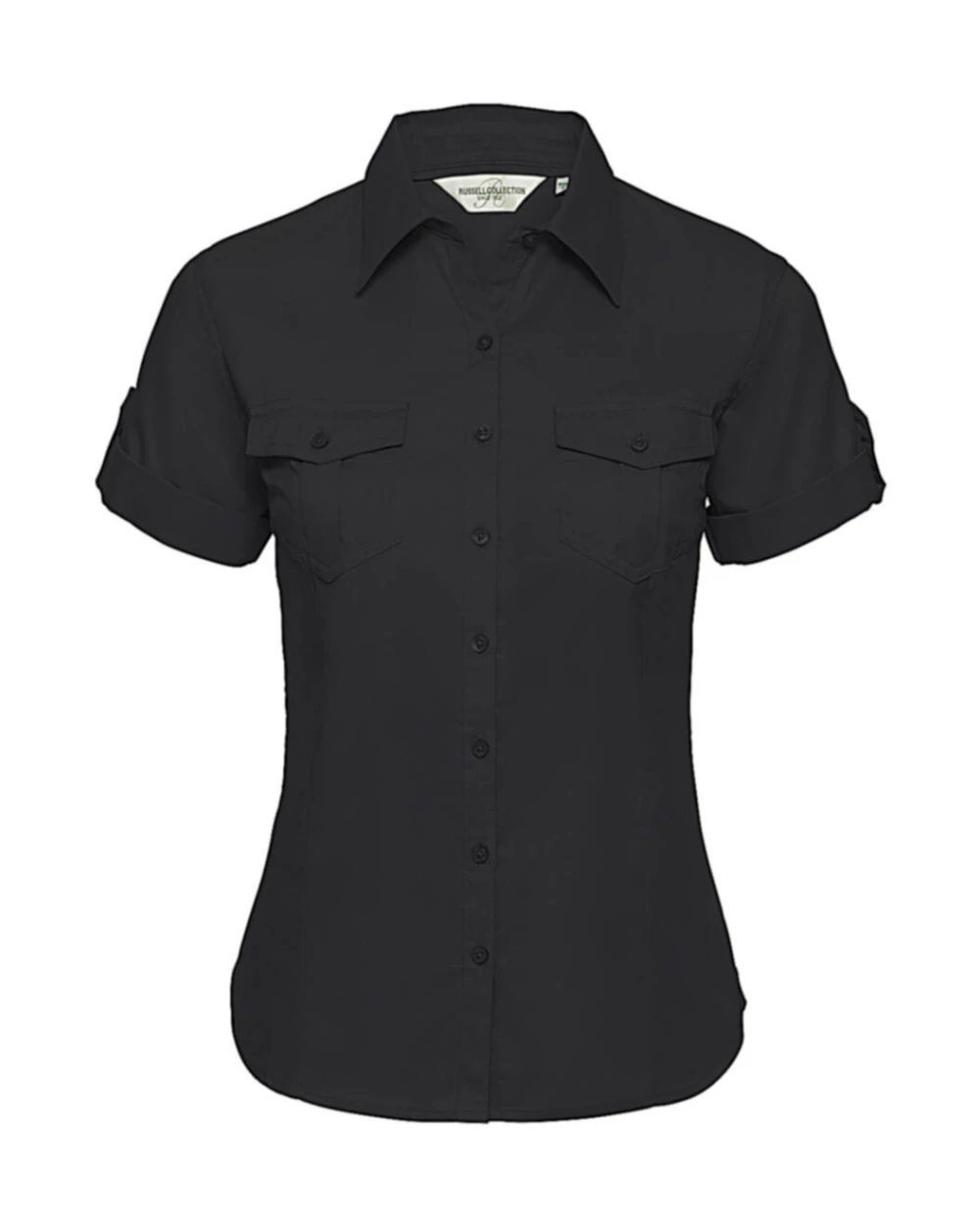 RUSSELL Ladies' Roll Sleeve Shirt Hemden personalisierbar