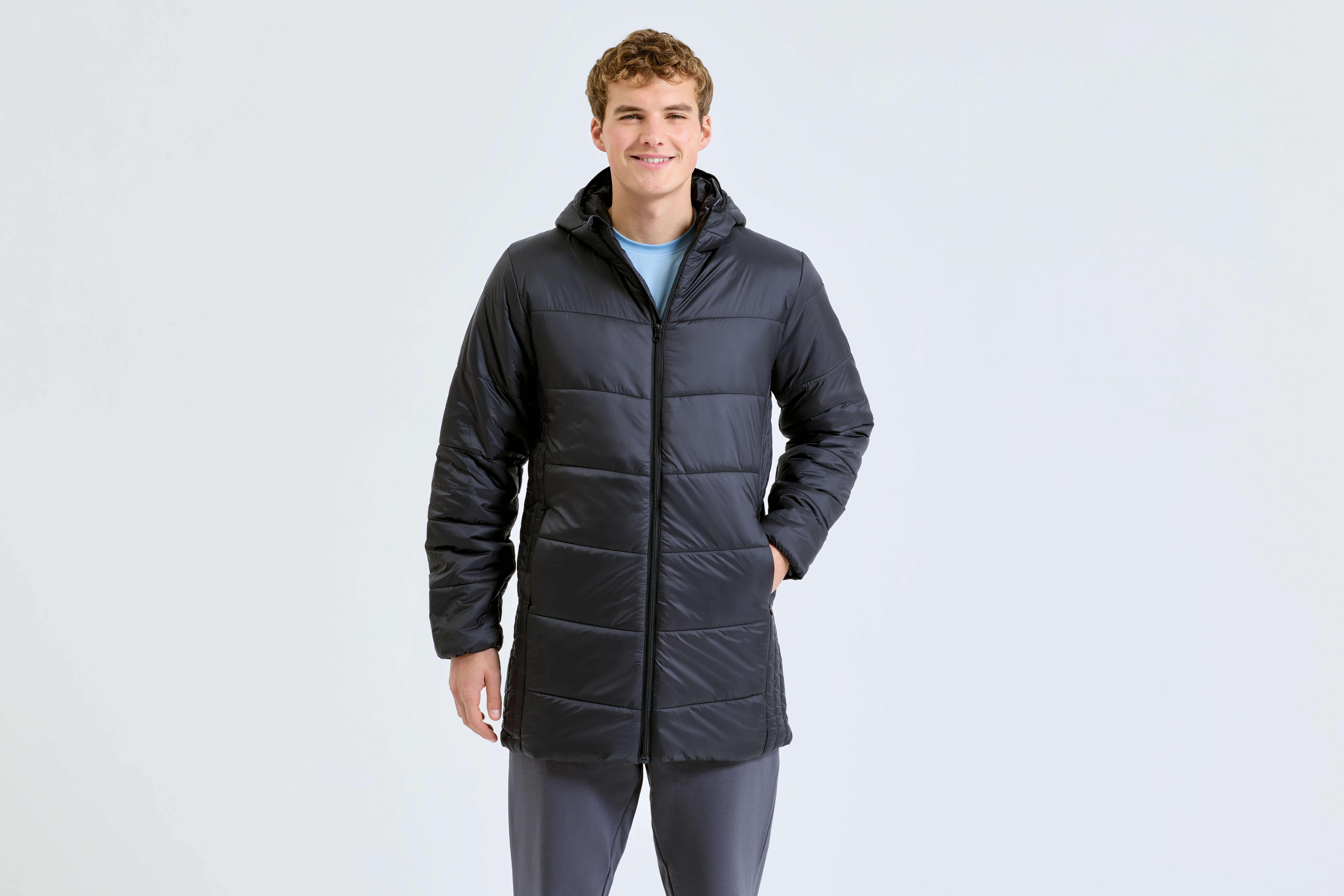 Vestes personnalisable TRIDRI Veste longline microlight TriDri® pour homme