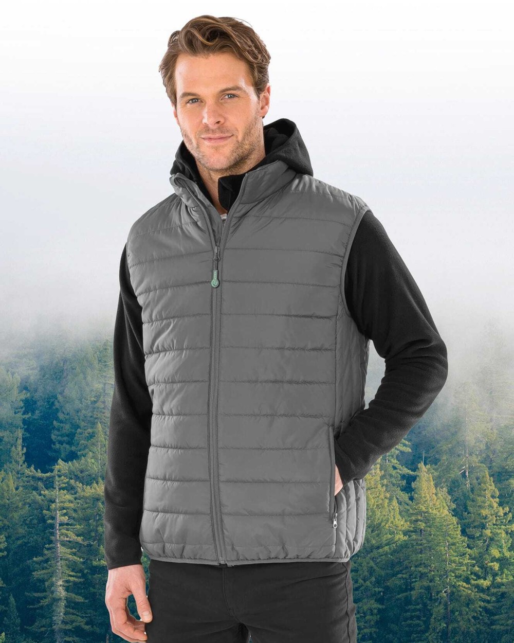 Vestes personnalisable RESULT Bodywarmer recyclé et matelassé Core