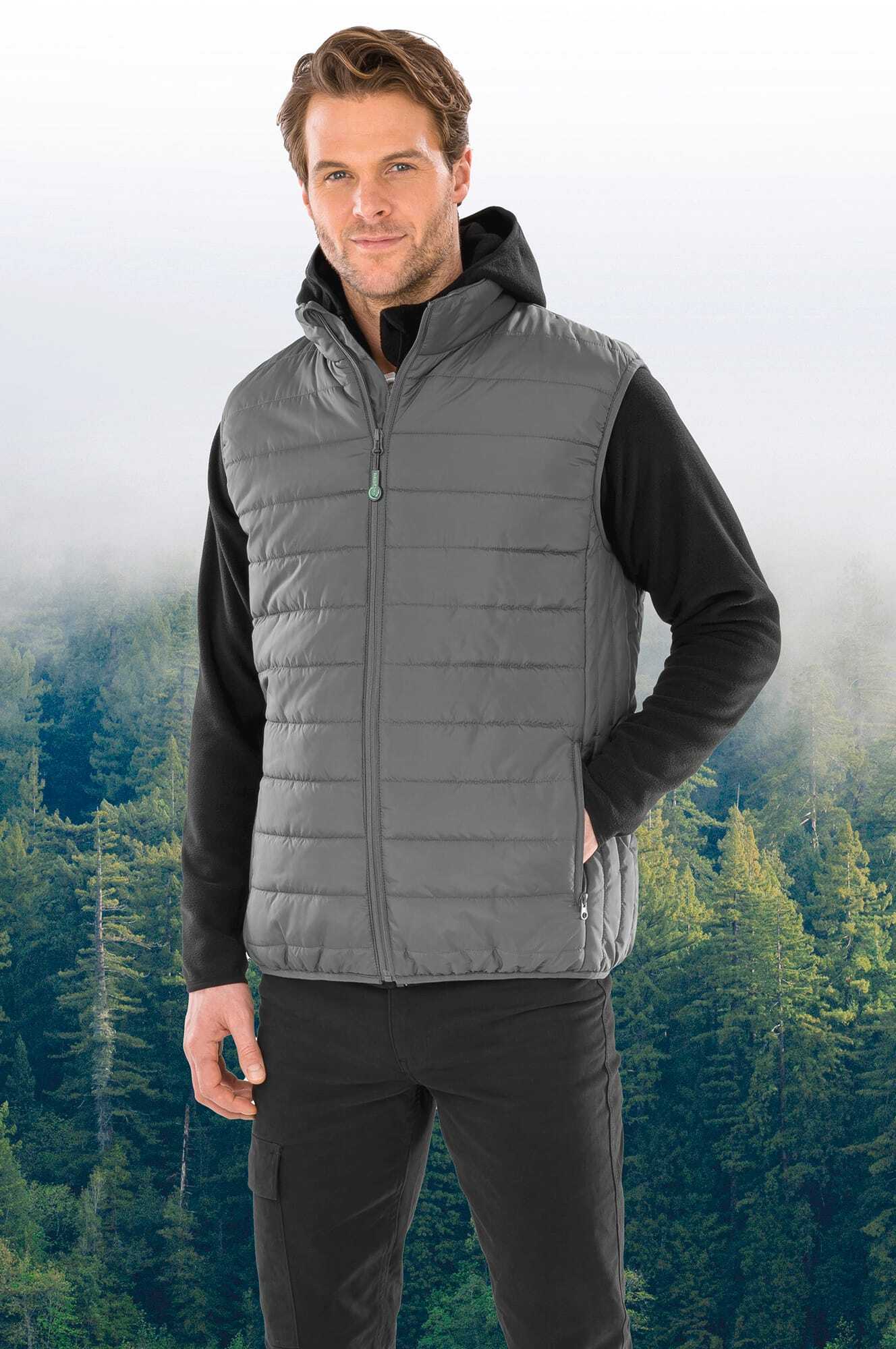 Vestes personnalisable RESULT Bodywarmer recyclé et matelassé Core