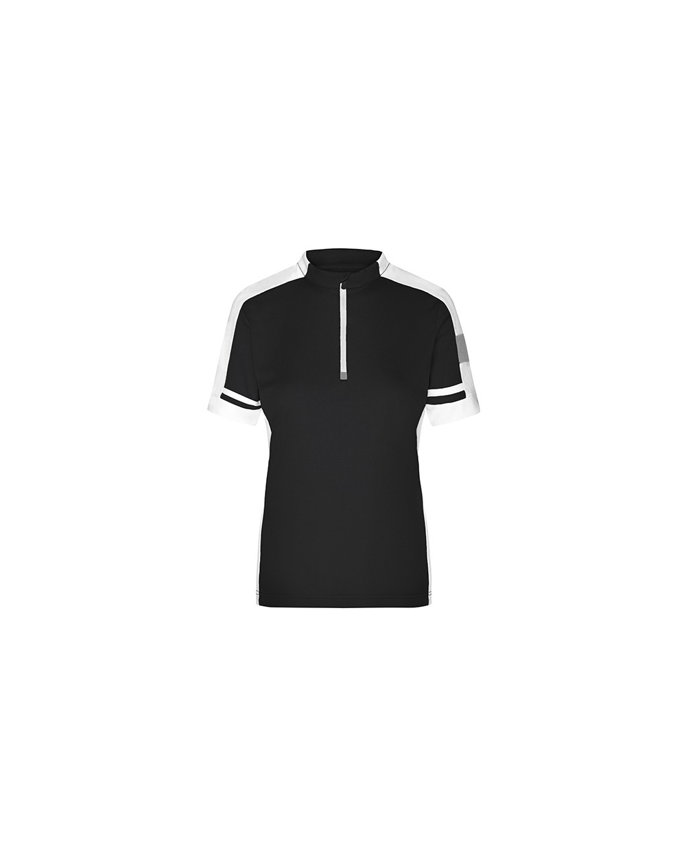 T-Shirts personnalisable JAMES & NICHOLSON Ladies´ Bike-T Half Zip