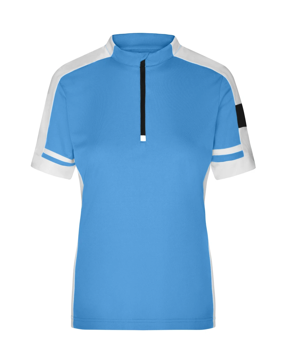 T-Shirts personnalisable JAMES & NICHOLSON Ladies´ Bike-T Half Zip