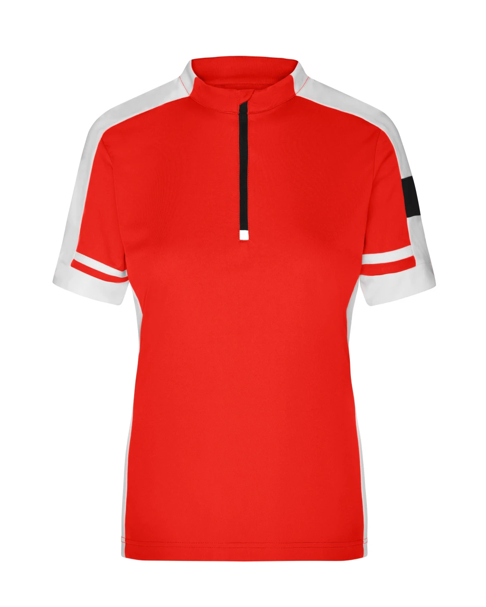 T-Shirts personnalisable JAMES & NICHOLSON Ladies´ Bike-T Half Zip