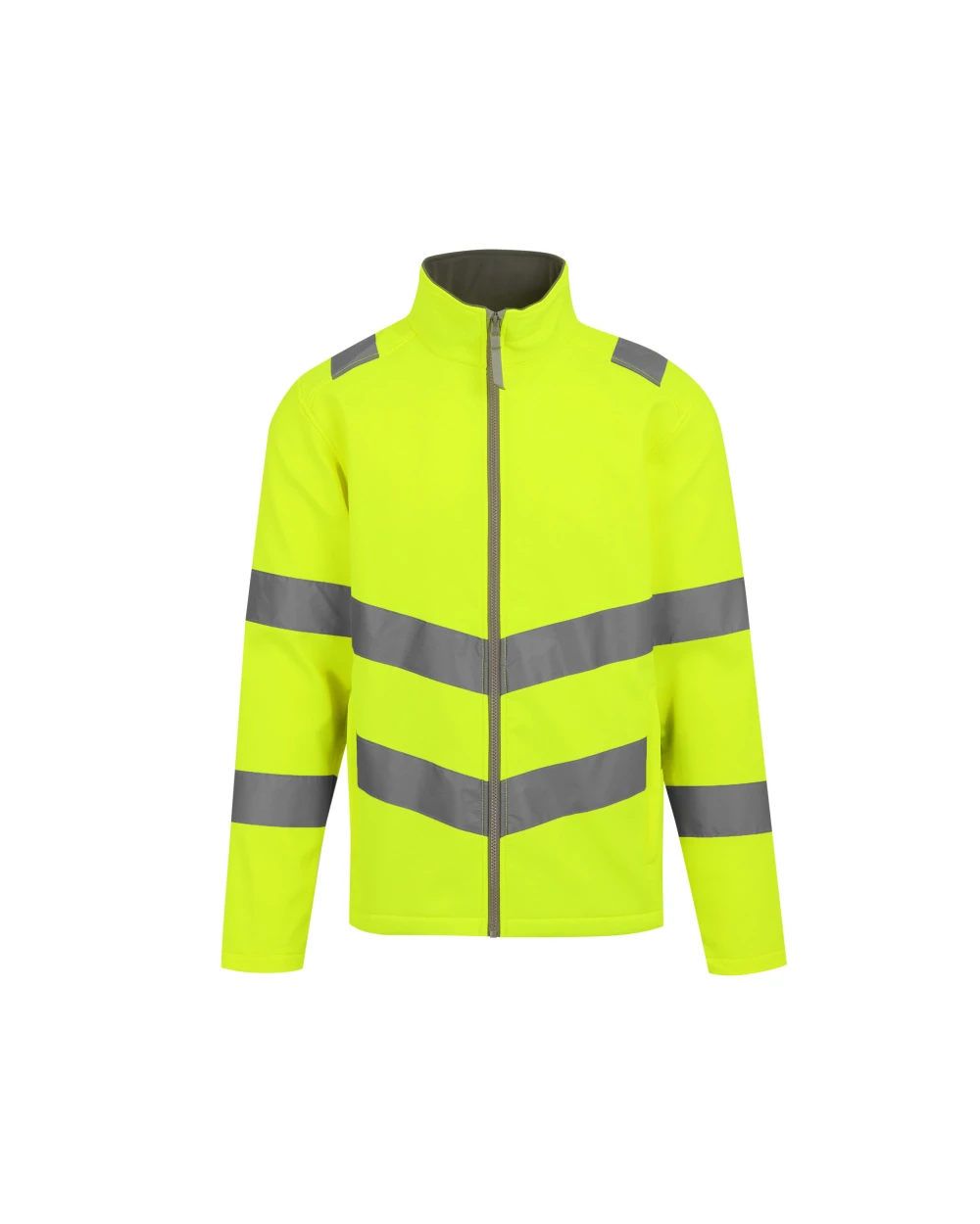 REGATTA HI-VIS PRO CONTRACT ABLAZE 2 LAYER SOFTSHELL JACKET (CLASS 3) Softshells personalisierbar