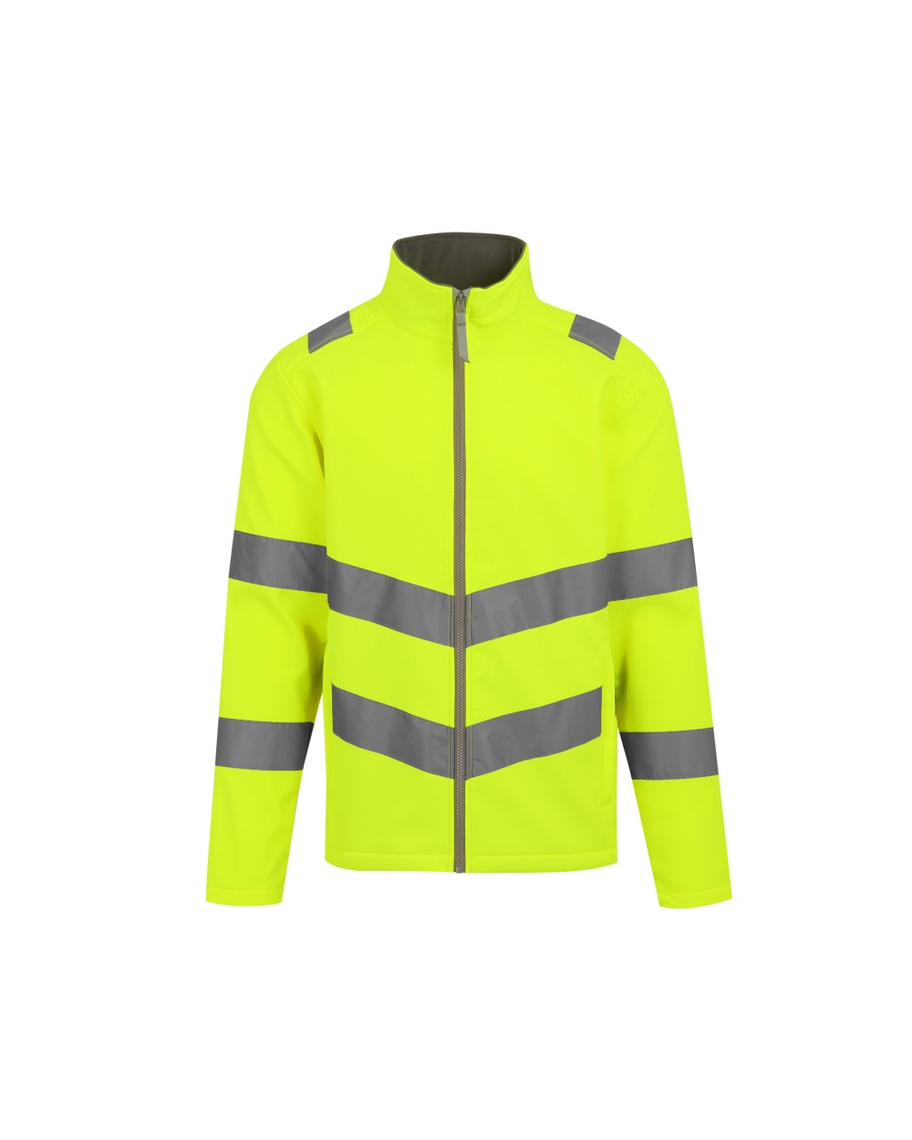 REGATTA HI-VIS PRO CONTRACT ABLAZE 2 LAYER SOFTSHELL JACKET (CLASS 3) Softshells personalisierbar
