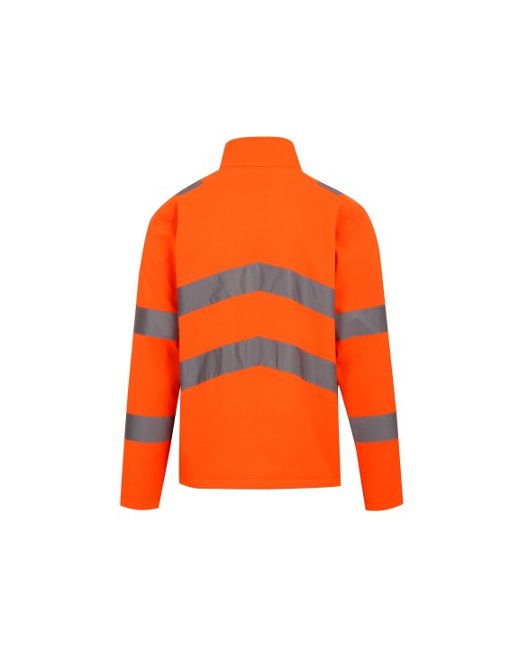 Softshells personnalisable REGATTA HI-VIS PRO CONTRACT ABLAZE 2 LAYER SOFTSHELL JACKET (CLASS 3)