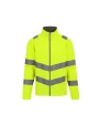 Softshells personnalisable REGATTA HI-VIS PRO CONTRACT ABLAZE 2 LAYER SOFTSHELL JACKET (CLASS 3)