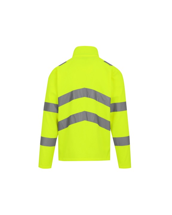 Softshells personnalisable REGATTA HI-VIS PRO CONTRACT ABLAZE 2 LAYER SOFTSHELL JACKET (CLASS 3)