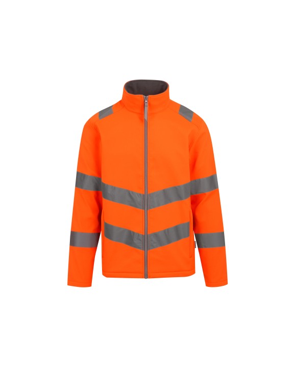 Softshells personnalisable REGATTA HI-VIS PRO CONTRACT ABLAZE 2 LAYER SOFTSHELL JACKET (CLASS 3)