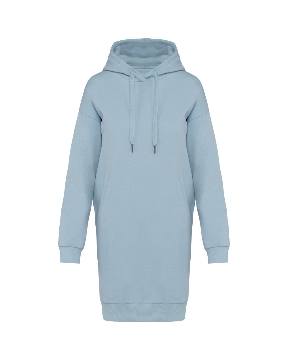 Jurken NATIVE SPIRIT Ecologische sweaterjurk met capuchon voor bedrukking &amp; borduring