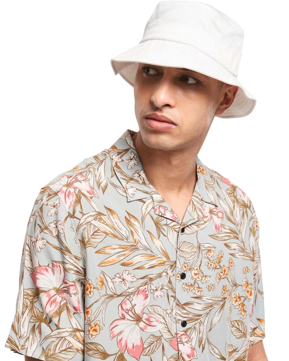 Bucket hats FLEXFIT Bob van biologisch katoen voor bedrukking &amp; borduring