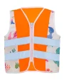 Gilets de sécurité personnalisable KORNTEX Children´s Safety Vest Action Dinosaurs CO² Neutral