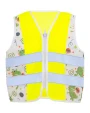 KORNTEX Children´s Safety Vest Action Dinosaurs CO² Neutral Warnwesten personalisierbar