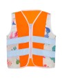 Fluo vestjes KORNTEX Children´s Safety Vest Action Dinosaurs CO² Neutral voor bedrukking &amp; borduring