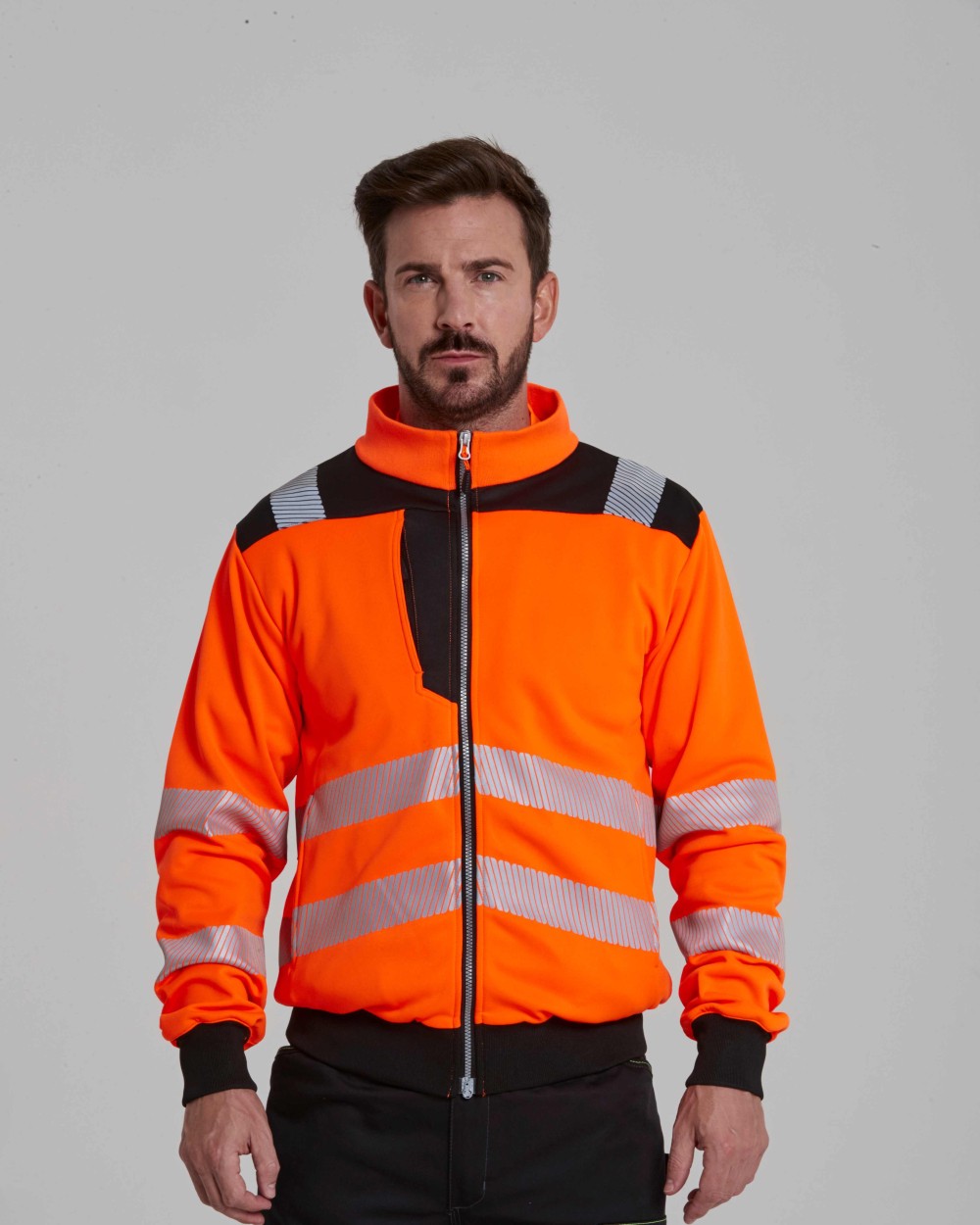 Softshells PORTWEST PW3 Hi-vis softshell jacket (T402) voor bedrukking &amp; borduring