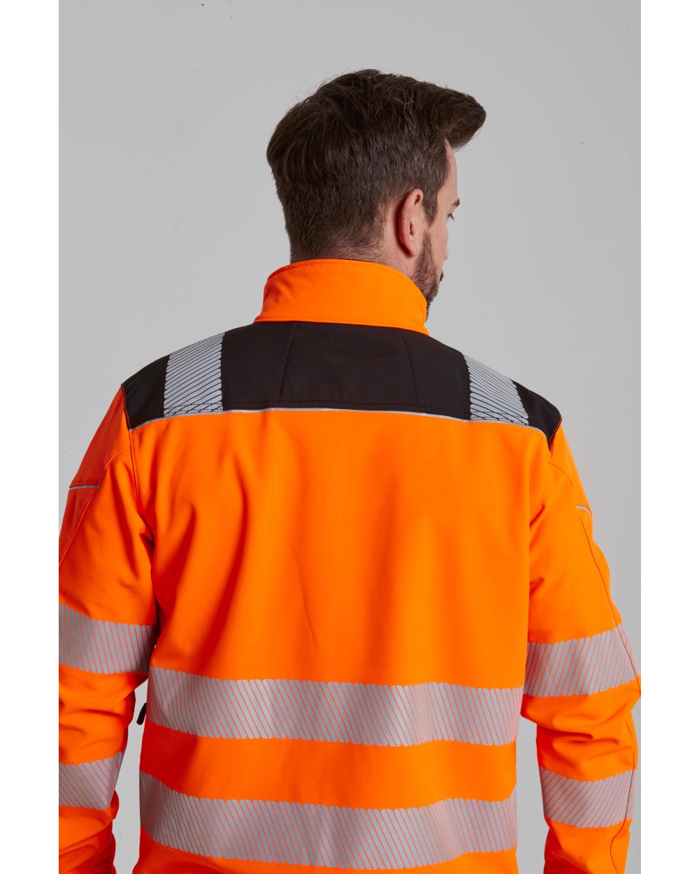 Softshells PORTWEST PW3 Hi-vis softshell jacket (T402) voor bedrukking &amp; borduring
