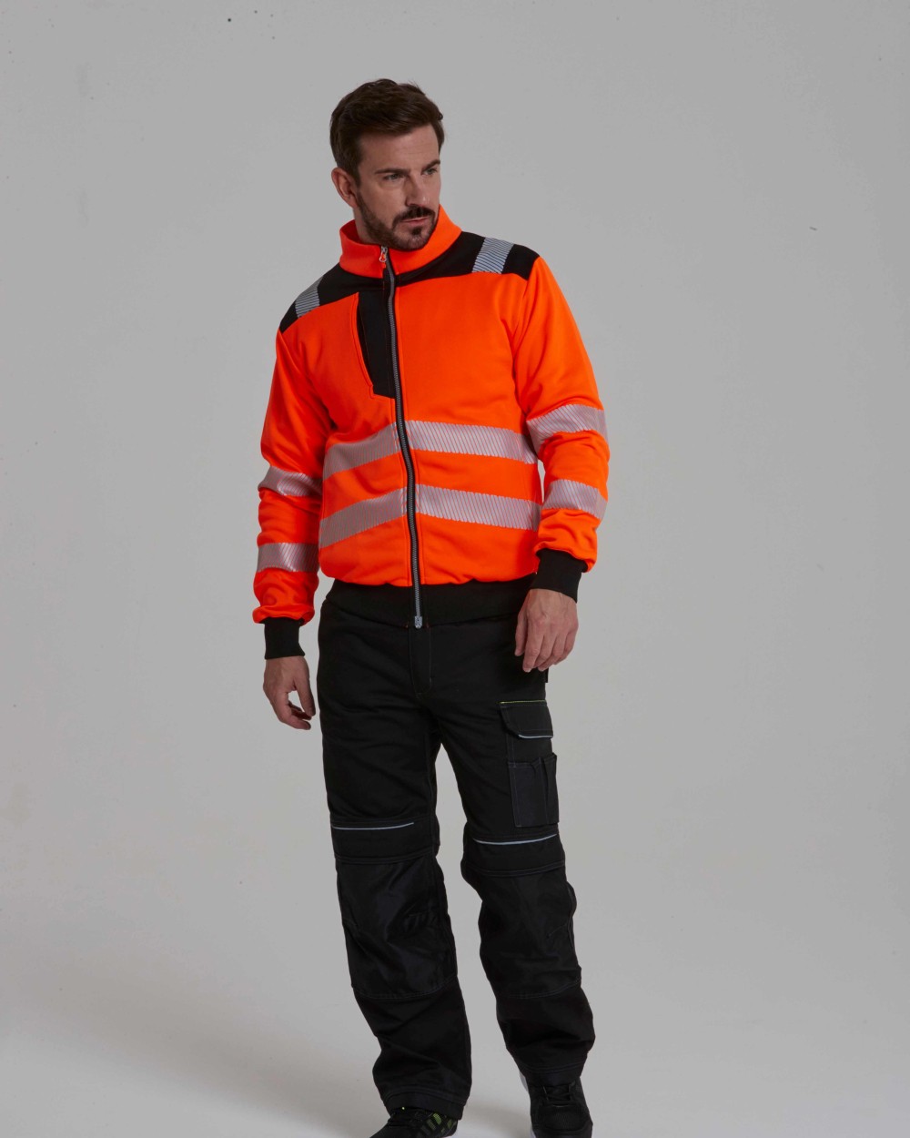 Softshells PORTWEST PW3 Hi-vis softshell jacket (T402) voor bedrukking &amp; borduring