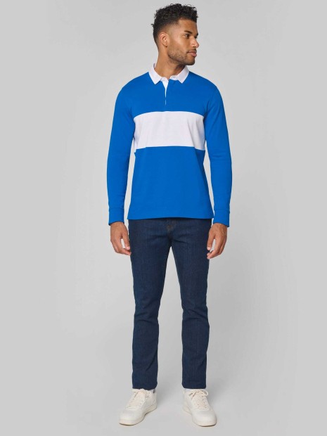 Polos à personnaliser PROACT Polo Rugby manches longues 