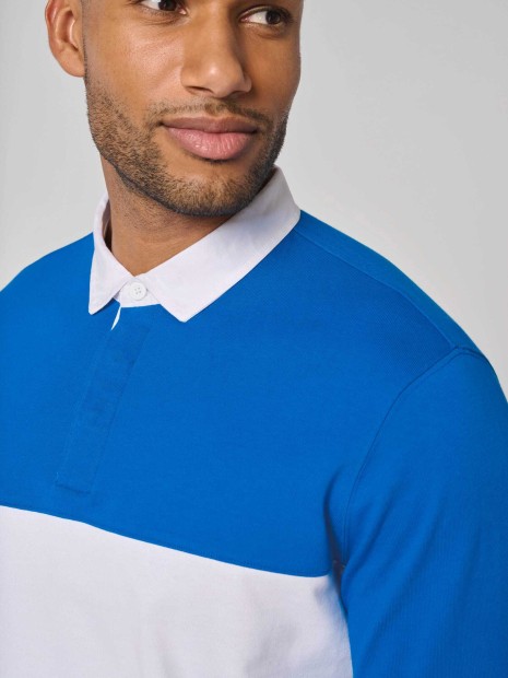 Polos à personnaliser PROACT Polo Rugby manches longues 