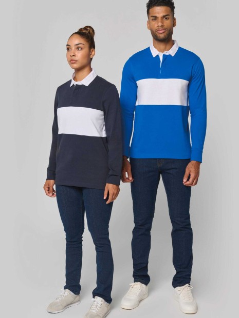 Polos à personnaliser PROACT Polo Rugby manches longues 