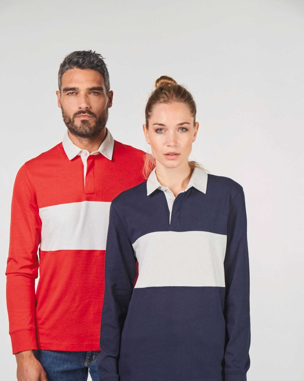 PROACT Rugby-Polohemd mit langen Ärmeln Poloshirts personalisierbar