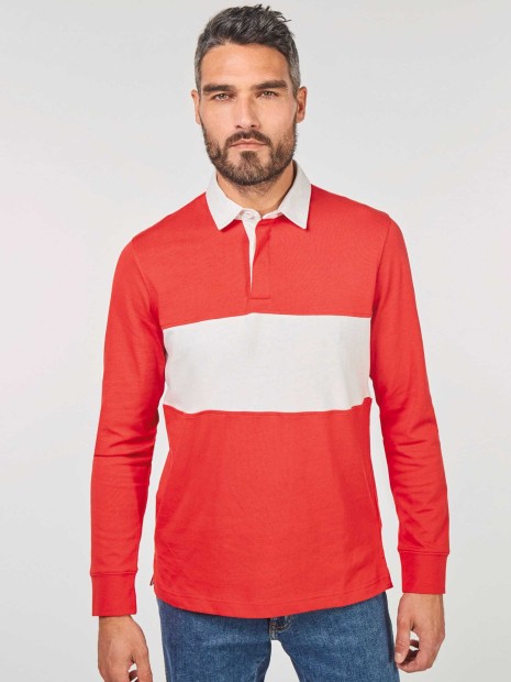 Polos à personnaliser PROACT Polo Rugby manches longues 
