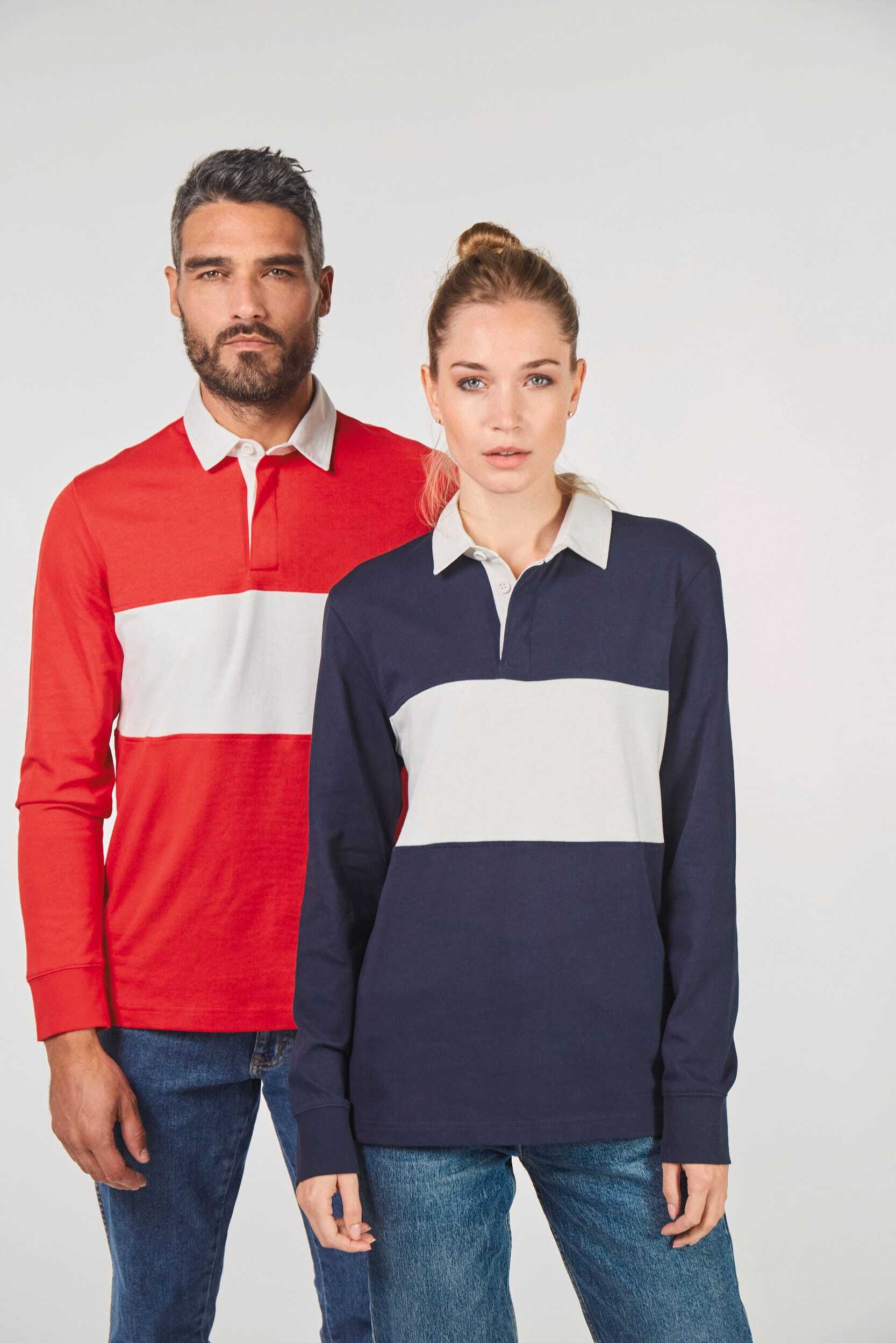 Polos personnalisable PROACT Polo Rugby manches longues