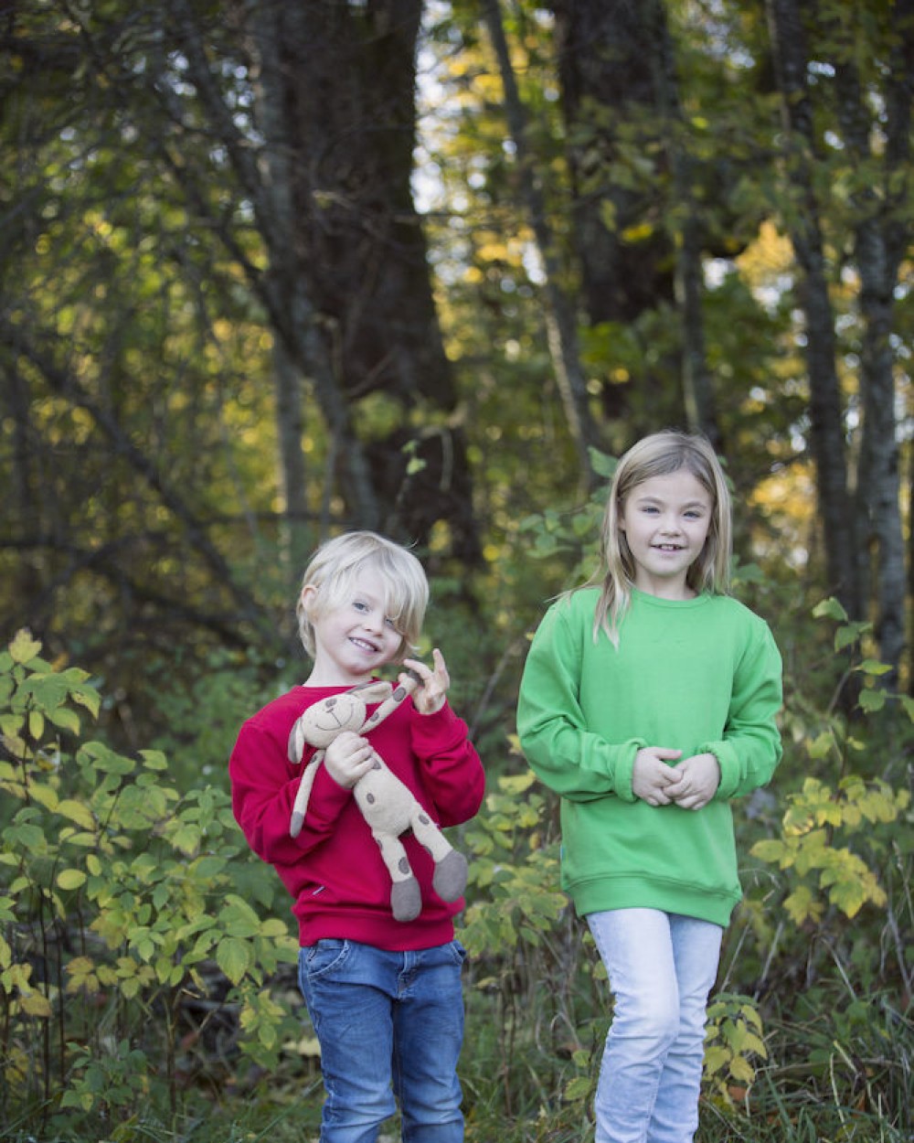 Sweaters & hoodies COTTOVER SWEATER CREW NECK KID - GOTS GECERTIFICEERD voor bedrukking &amp; borduring