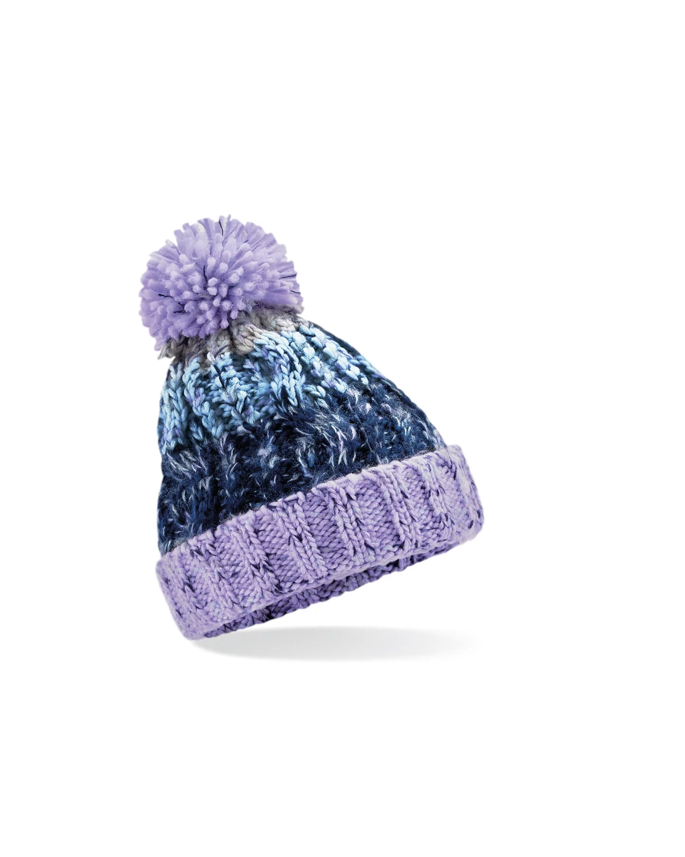 Mutsen BEECHFIELD JUNIOR CORKSCREW POM POM BEANIE voor bedrukking &amp; borduring