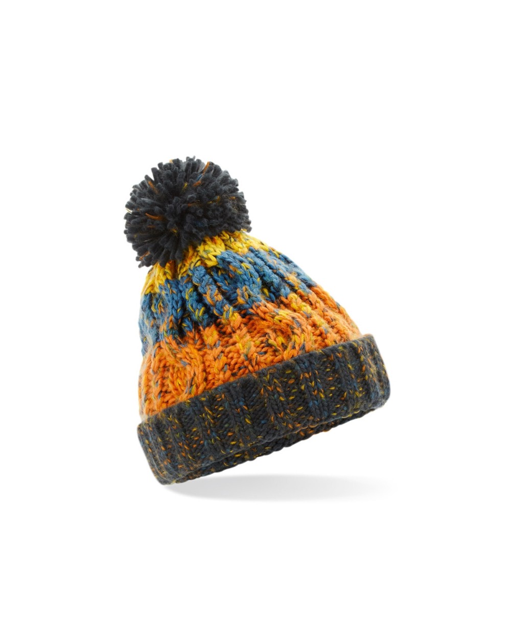 Bonnets personnalisable BEECHFIELD JUNIOR CORKSCREW POM POM BEANIE