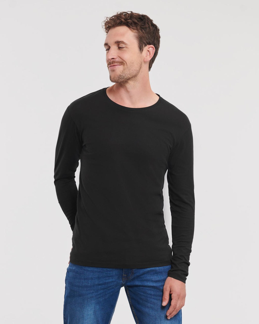RUSSELL PURE ORGANIC LONG SLEEVES T-Shirts personalisierbar