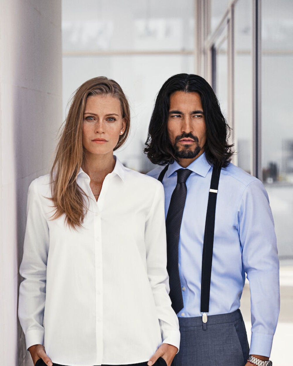 Hemden J. HARVEST & FROST GB01 Twill
Hemd Relaxed Fit Dames voor bedrukking &amp; borduring