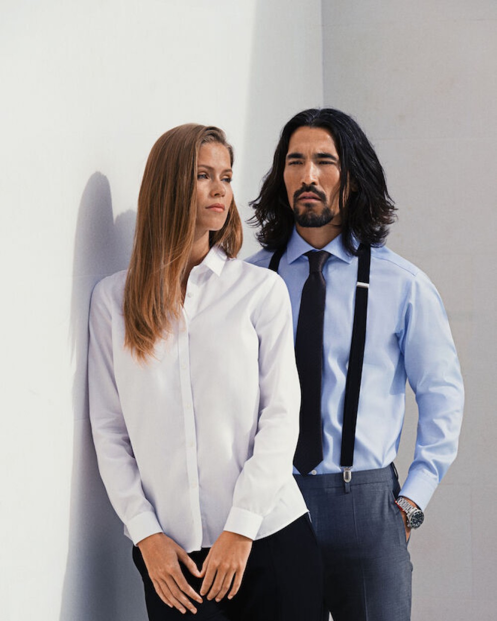 Hemden J. HARVEST & FROST GB01 Twill
Hemd Relaxed Fit Dames voor bedrukking &amp; borduring