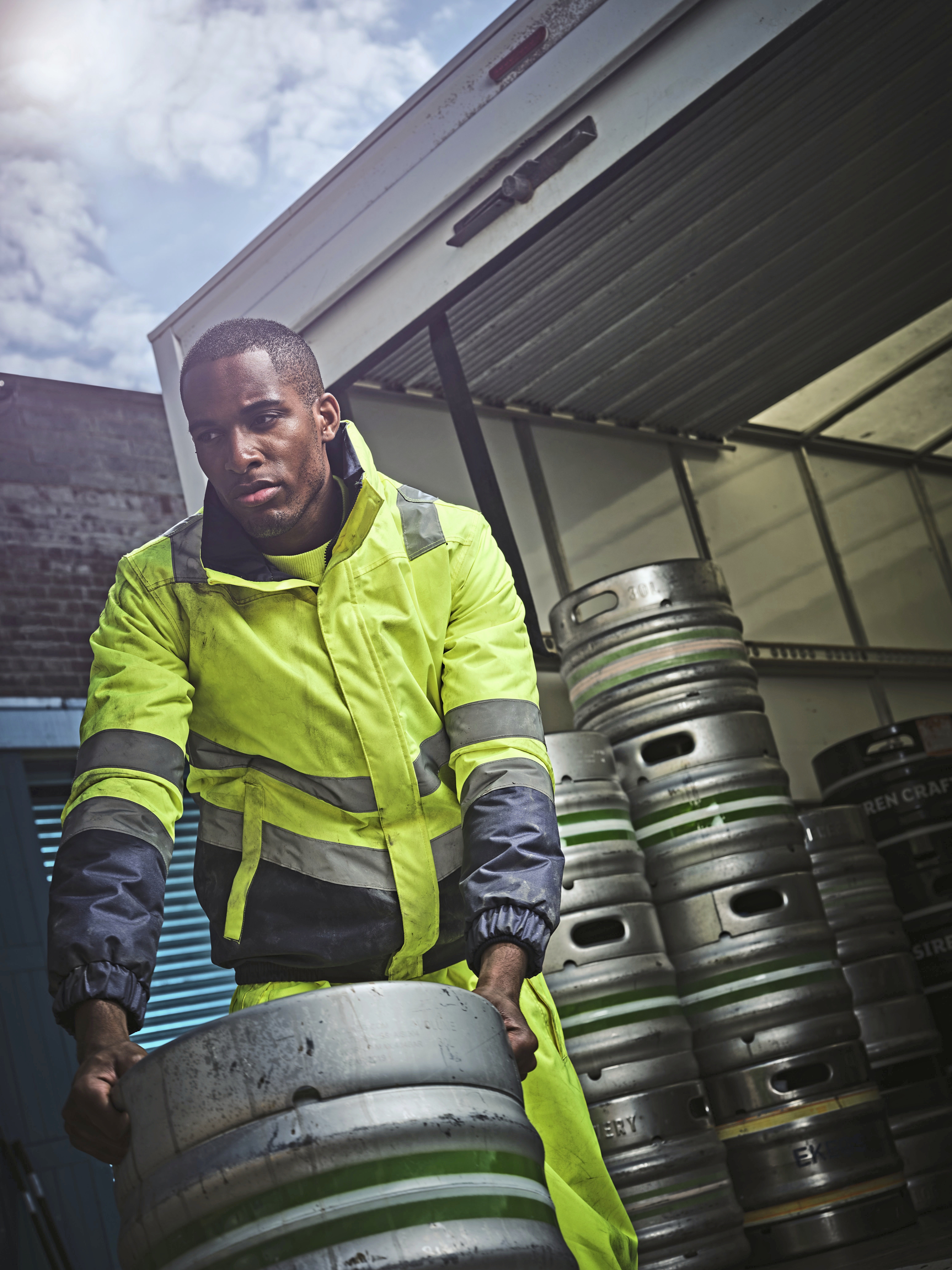 Vestes personnalisable REGATTA Pro Hi-Vis Classic Bomber Jacket