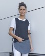 Jassen KARLOWSKY WORK SMOCK BEA ANTHRACITE voor bedrukking &amp; borduring
